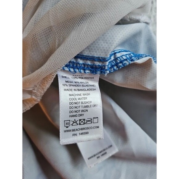 Mr Swim Swim Shorts Nautical Anchor Mens Sz Large - Picture 8 of 11